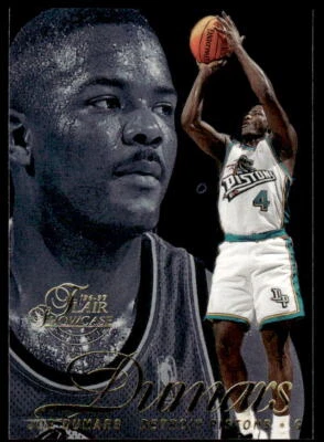 1996 Flair Showcase Row 2 Joe Dumars #65 - Image 1 of 2