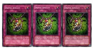 Yugioh - Amuleto de profundidad 3X - común - ilimitado - ANPR-EN070 - casi como nuevo - Imagen 1 de 1