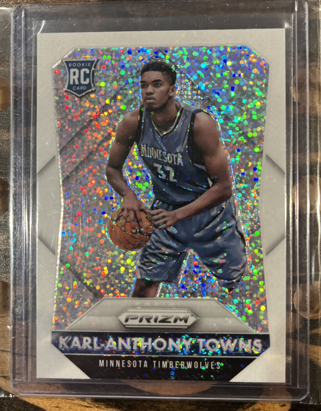 2015-16 Karl Anthony Towns White Sparkle Panini Prizm Rookie MINT