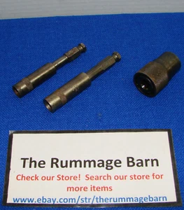 2 APEK Sechskant 321-T 321-S SCHLITZ BITS mit HÜLSEN und 1/2" Antrieb ADAPTER 73466 - Bild 1 von 3