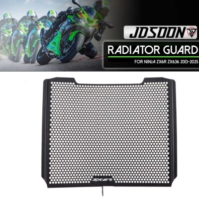 Radiator Guard Cover Grille Protector FOR KAWASAKI NINJA  ZX-6R 13-25 ZX6R ZX636 - Image 1 of 4
