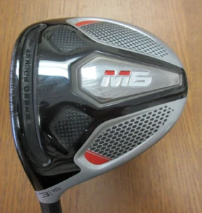 USED TAYLORMADE M6 15° Fairway Wood #3 Fubuki TM5 Graphite SR Flex LEFT HANDED - Picture 1 of 9