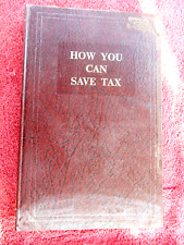 HOW YOU CAN SAVE TAX  BY  JON CLINTON  1973 3rd IMPRESSION HARD COVER