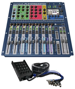 Soundcraft Si Expression 1 Digital Mixer DSP, 66-Mixing Inputs+16-Ch Snake Cable - Picture 1 of 11