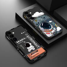 For Samsung Galaxy S23 FE S22 S24 Ultra A54 A14 ShockProof Astronaut Case Cover
