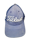 Embroidered Titleist Golf Cap Hat XL Mens FJ ProV1 Fitted New Era Blue Mesh