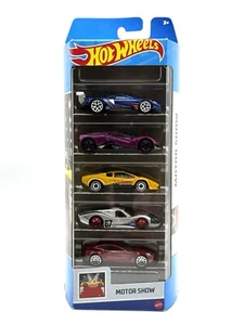 Hot Wheels Motor Show 5 Pack 2016 Ford GT Race/1967 Ford GT40 MK.IV/Crescendo - Picture 1 of 2