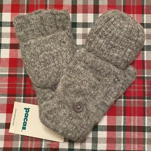 Pacas Brand Baby Alpaca Convertible Mittens Gloves Women's Fashion Size M - Picture 1 of 3