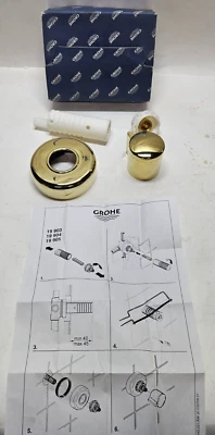 Juego de molduras Grohe 19 905 R00 en latón pulido Foto 1 de 4