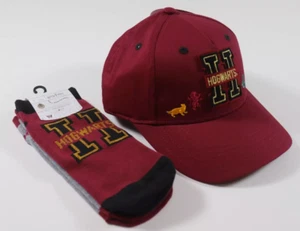 CLAIRE'S - HARRY POTTER - HOGWARTS - GORRA DE BÉISBOL BORGOÑA + CONJUNTO DE CALCETINES TOBILLEROS - Imagen 1 de 14