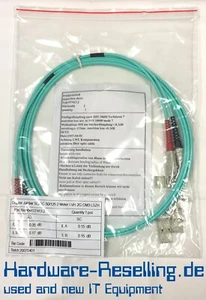 Puente dúplex HWR SC/SC 50/125 2 metros I-VH 2G OM3 LSZH O7413.2 NUEVO - Imagen 1 de 6