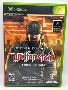Return to Castle Wolfenstein: Tides of War (Microsoft Xbox, 2003) Complete - Picture 1 of 9