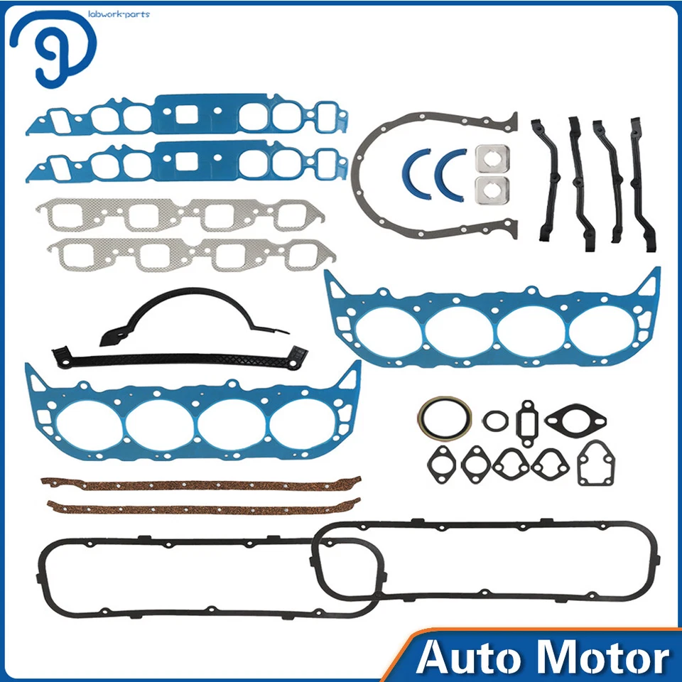 Juego completo de juntas para BBC Big Block Chevrolet C20 454 427 396 V8 KS2679 Foto 1 de 4