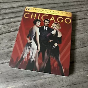 CHICAGO: 20TH ANNIVERSARY Bluray STEELBOOK (BRAND NEW, SEALED) - Foto 1 di 6