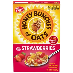 Honey Bunches of Oats Cereal Strawberry, 11.0 oz - Picture 1 of 1