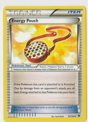 Pokémon Energy Pouch Fates Collide 97/124 Uncommon EN Trainer Item - Image 1 of 2