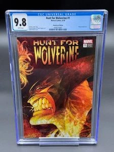 Hunt for Wolverine #1 CGC 9.8 (2018) - Kubert Remasterizado 1:500 - Imagen 1 de 2