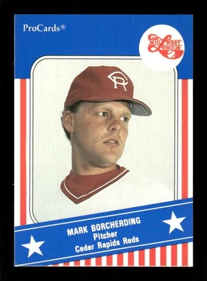 1991 Procards Midwest League All Stars MWL21 Mark Borcherding BXCP08 - Image 1 of 2