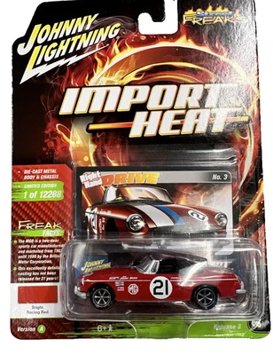MG MGB 1963 JOHNNY LIGHTNING STREET FREAKS IMPORTACIÓN CALOR LANZADO 2021 Foto 1 de 4