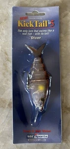 NGC Sports Kick Tail XL 5 Fishing Lure 5" Shallow Diver Yellow Rootbear - Picture 1 of 2