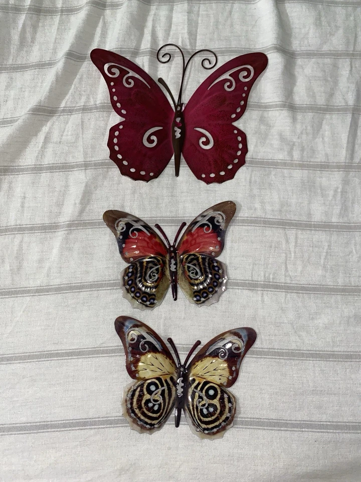 Настенный декор в виде бабочки 3 шт. - Изображение 1 из 1