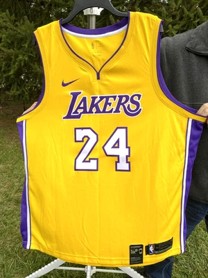 Camiseta deportiva Nike Los Angeles Lakers Kobe Bryant NBA 24 edición Icon Swingman para hombre 3XL Foto 1 de 4