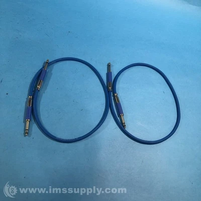 Neutrik NKTT04-BU Pack of 2 Patch Cable with NP3TT-1 Plugs FNIP - Image 1 of 4