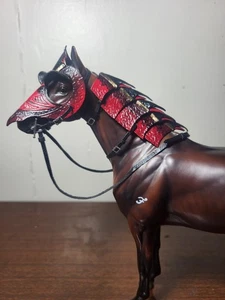 Juego de armadura de fantasía personalizada escala 1/9 para caballos Breyer - Imagen 1 de 9