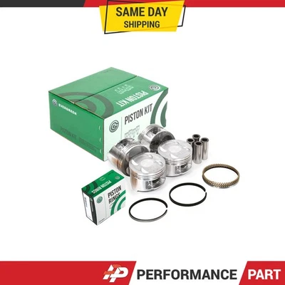 Pistones con anillos para 99-01 2,0 L Honda CR-V B20Z2 DOHC 16V Foto 1 de 4