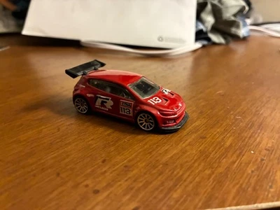 Suelto-2010 Hot Wheels Volkswagen "Scirocco GT 24" Rojo Oscuro-Chr 10SP-All Stars '10 Foto 1 de 2