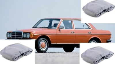 TELO COPRIAUTO TELATO FELPATO MERCEDES BENZ 280 W123 BERLINA ANNO 1985 ZIP GUIDA - Immagine 1 di 4