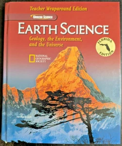 Earth Science Glencoe Teacher's Wraparound Edition Florida Edition HC Textbook - Picture 1 of 5