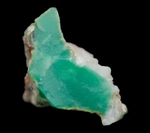 53.6GRAMS AAA QUALITY APPLE GREEN  ROUGH CHRYSOPRASE MARLBOROUGH QLD AUSTRALIA 6 - Picture 1 of 3