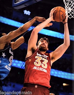 Foto firmada autografiada de Marc Gasol Memphis Grizzlies 8x10 certificado de autenticidad LOM (PH3140) Foto 1 de 2