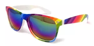 Regenbogen Sonnenbrille, NEU, rainbow sunglasses gay pride csd schwul lesbisch - Bild 1 von 1