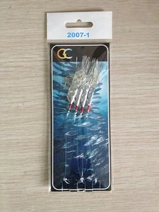 5X4HOOKS 2007-1 Sea Reflect Mackerel Feather hockeye sea lure Sea hokki rigs - Picture 1 of 1