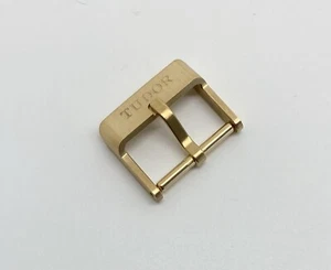 Authentic New Tudor 16mm 18K Yellow Gold Tang Pin Buckle Clasp OEM - Picture 1 of 10
