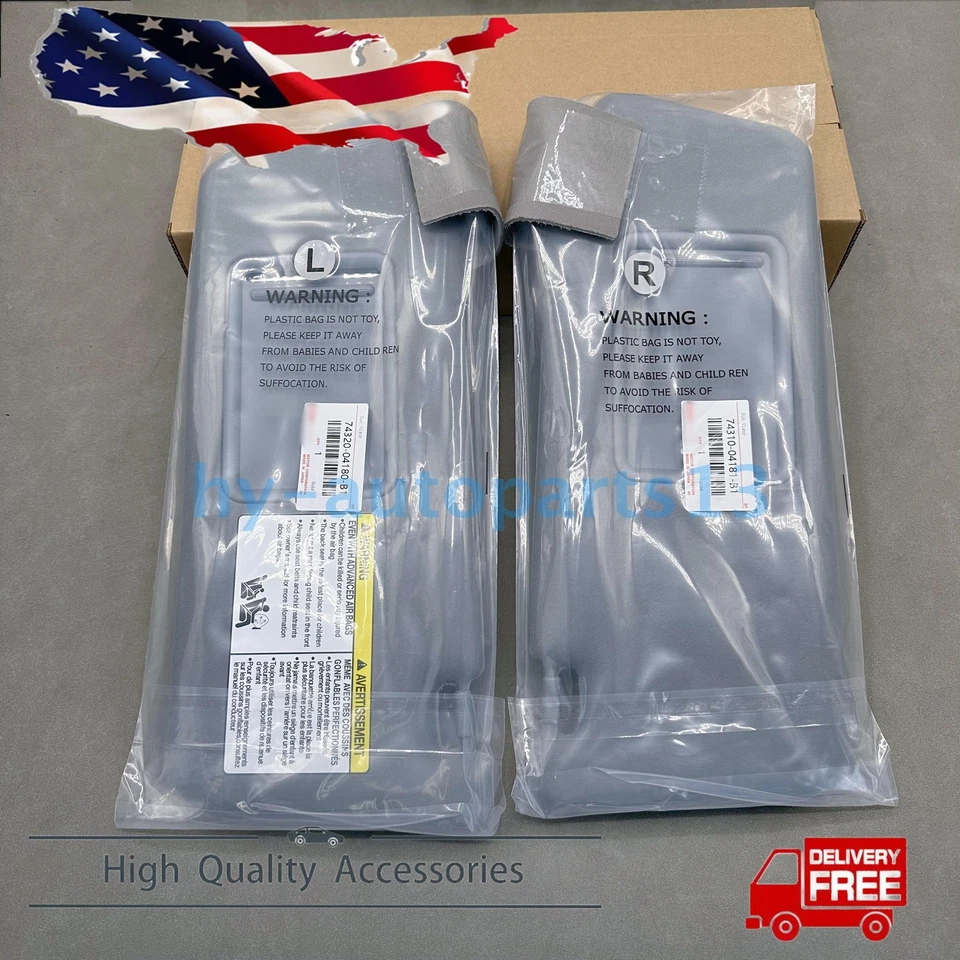 OEM 2005-2015 Toyota Tacoma Sun Visor sun visor replacement Gray 1 Pair Foto 1 de 4