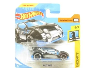Tarjeta corta Hotwheels Fast 4x4 negra Checkmate 6/9 escala 1 64 sellada - Imagen 1 de 2