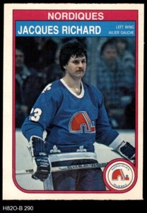 1982 O-Pee-Chee #290 Jacques Richard Nordiques 8 - NM/MT - Picture 1 of 2