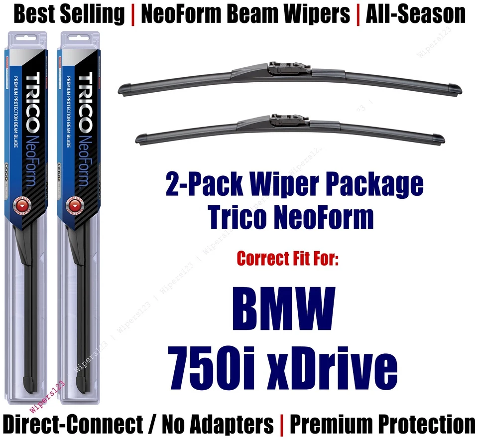 Limpiaparabrisas NeoForm Super Premium 2pk apto para BMW 750i xDrive 162515/1915 2016+ Foto 1 de 1