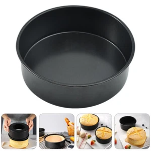 3Pcs Cake Baking Round Cake Tin Round Baking Tray Round Baking Pan - Picture 1 of 12