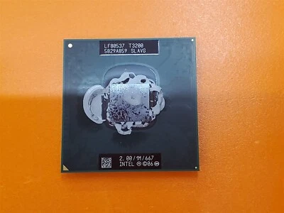 ⭐️⭐️⭐️⭐️⭐️ CPU Processor Intel Pentium T3200 SLAVG 2.0 GHz - Image 1 of 2