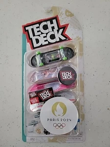 New Tech Deck Ultra DLX 4 Pack PARIS 2024 Fingerboards Shane O'Neill Yuto Leal - Picture 1 of 5