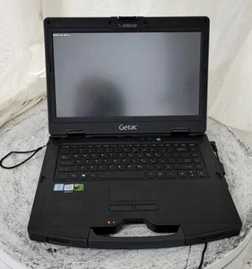 GETAC S410 PC Laptop INTEL CORE I7-6600U 8GB SEE NOTES - Picture 1 of 7