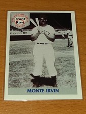GIANTS MONTE IRVIN 1992 FRONT ROW ALL-TIME GREATS SERIES #2