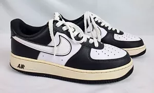 Nike Air Force 1 '07 Low Panda Negro Blanco Swoosh DV0788-001 AF1 Hombre Talla 9 - Imagen 1 de 10
