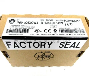 Nuevo Allen Bradley 1769-IQ6XOW4/B Compacto E/S 24VDC Módulo de Salida Relé de Entrada - Imagen 1 de 2