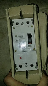 NEW GE FBV26TE035R2 2 POLE 35A 600V RECORD PLUS CIRCUIT BREAKER - Picture 1 of 3