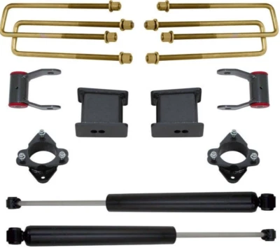 Kit de elevação MaxTrac 901355 3"/4" compatível com caminhão Silverado/Sierra 1500 2wd 2007–2018 - Imagem 1 de 4